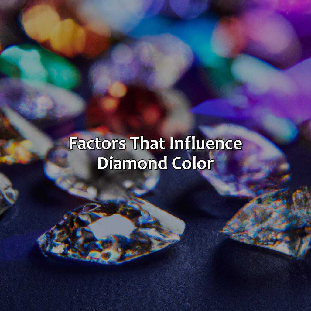Factors That Influence Diamond Color  - What Color Diamond Is The Best, 