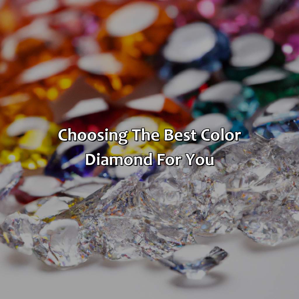 Choosing The Best Color Diamond For You  - What Color Diamond Is The Best, 