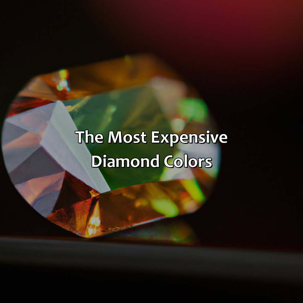 The Most Expensive Diamond Colors  - What Color Diamond Is The Most Expensive, 