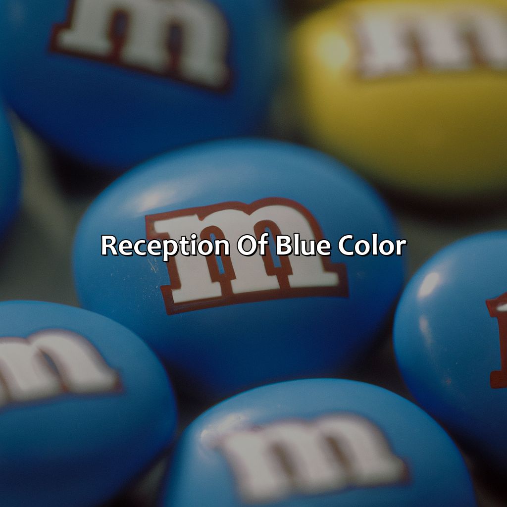 Reception Of Blue Color  - What Color Did Blue Replace In 1995 When It Was Introduced To The Standard Package Of M&M