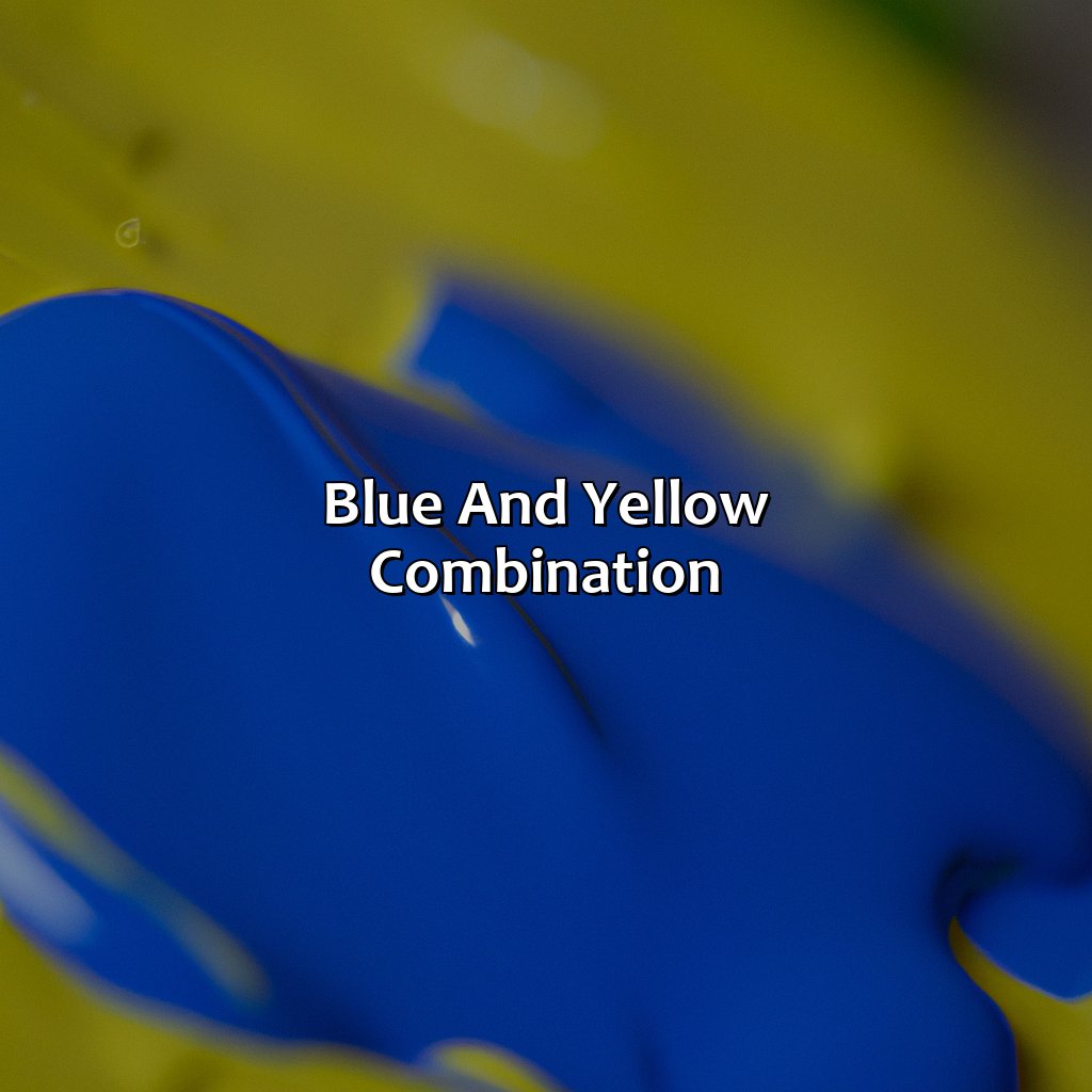 Blue And Yellow Combination  - What Color Do Blue And Yellow Make, 