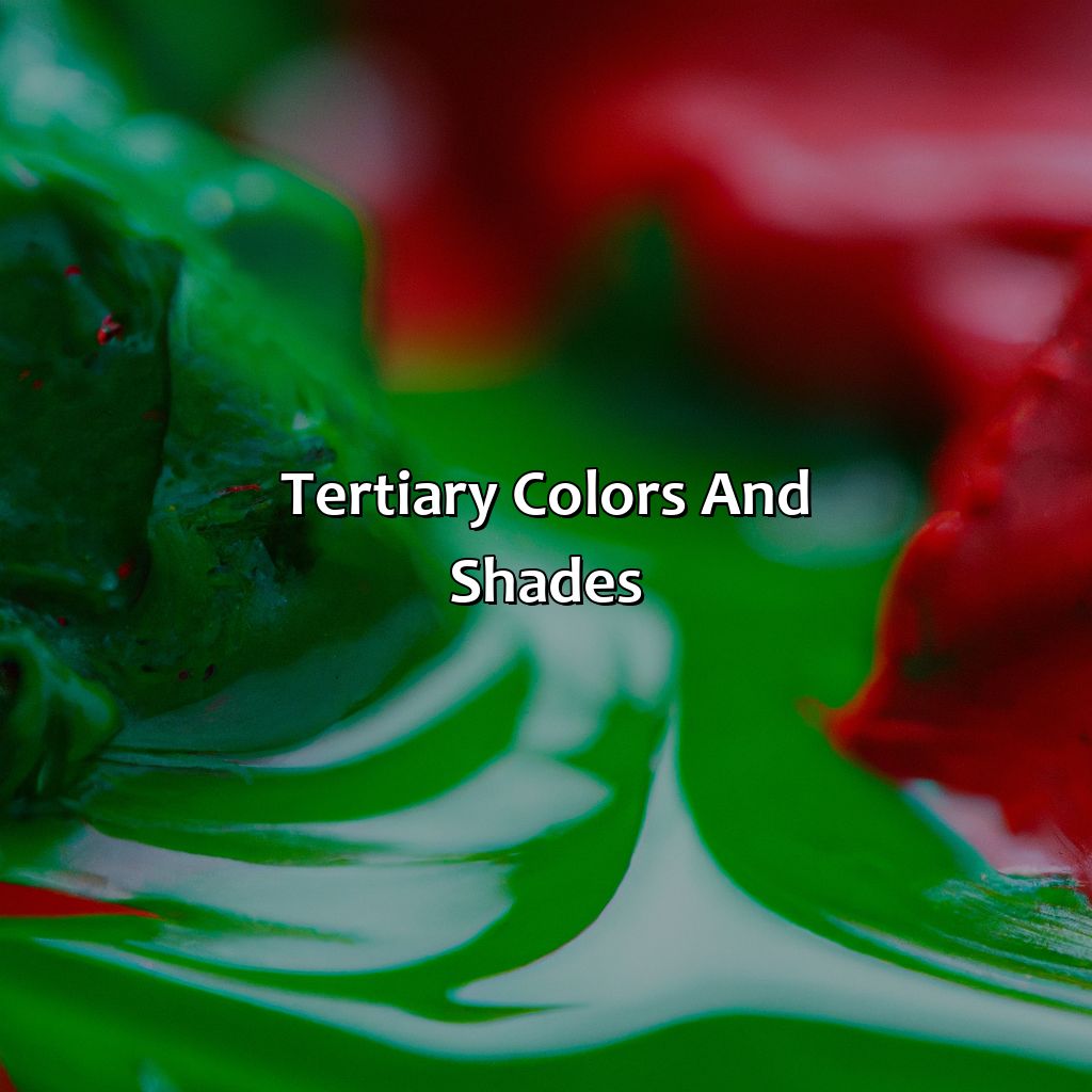 Tertiary Colors And Shades  - What Color Do Green And Red Make, 