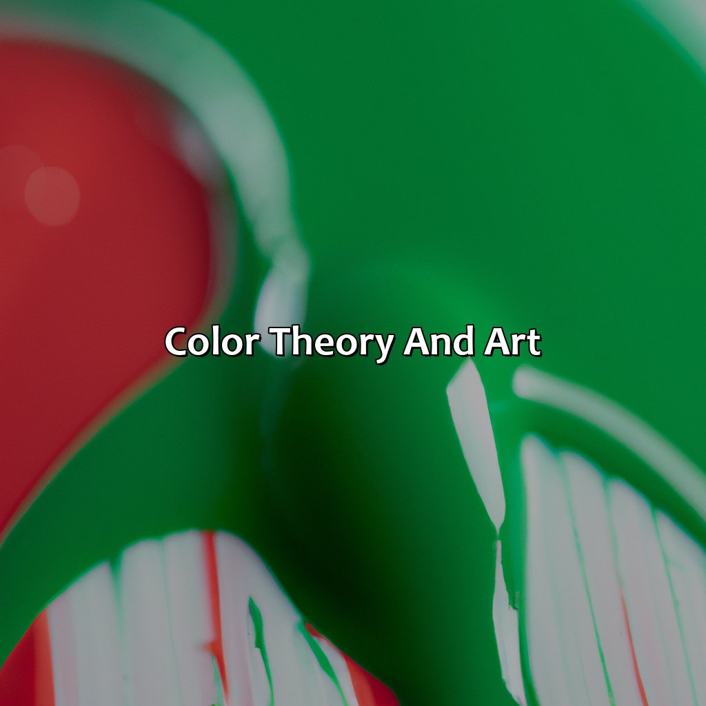 Color Theory And Art  - What Color Do Green And Red Make, 