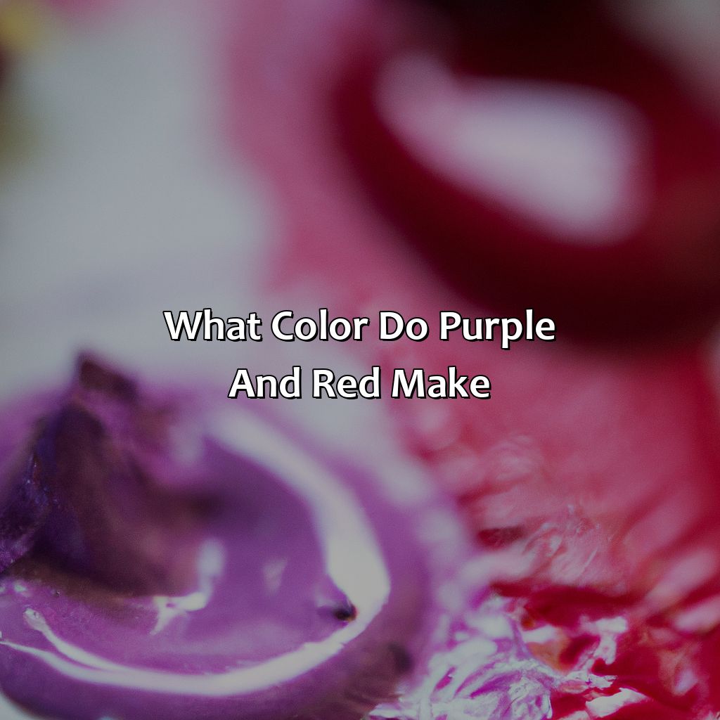 What Color Do Purple And Red Make - colorscombo.com