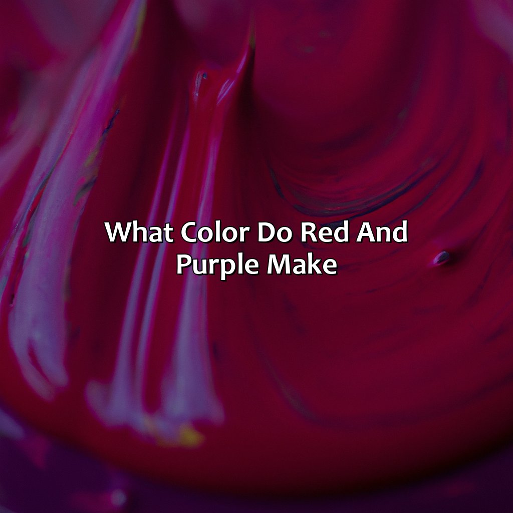 What Color Do Red And Purple Make - colorscombo.com