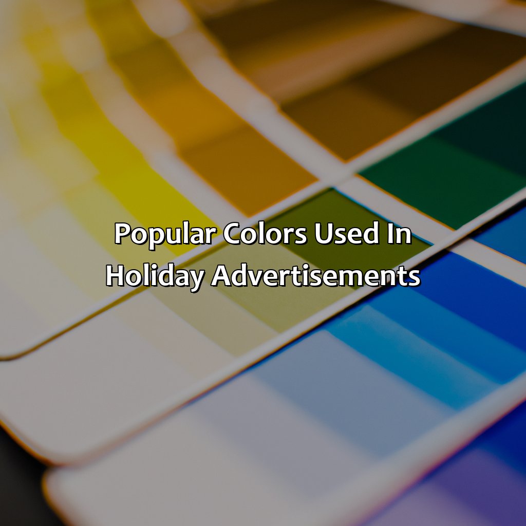 Popular Colors Used In Holiday Advertisements  - What Color Do Retailers Weave Into Their Advertisements To Help Boost Holiday Sales?, 
