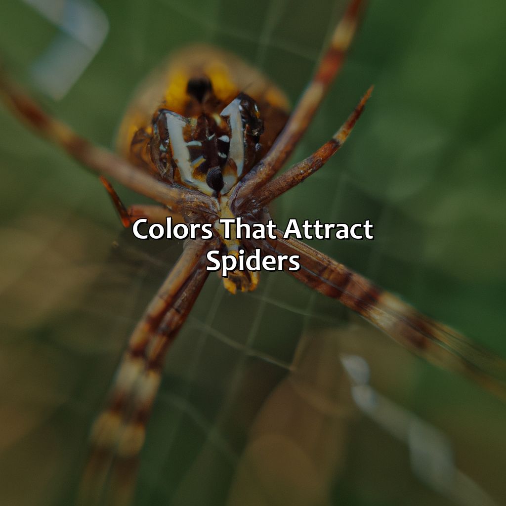 Colors That Attract Spiders  - What Color Do Spiders Hate, 