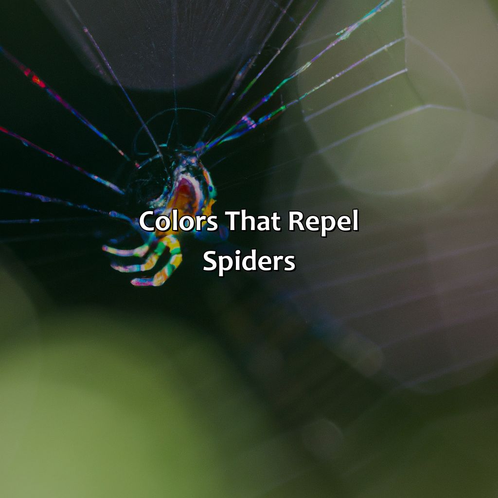 Colors That Repel Spiders  - What Color Do Spiders Hate, 