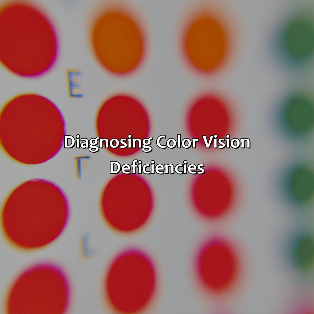 Diagnosing Color Vision Deficiencies  - What Color Do You See, 