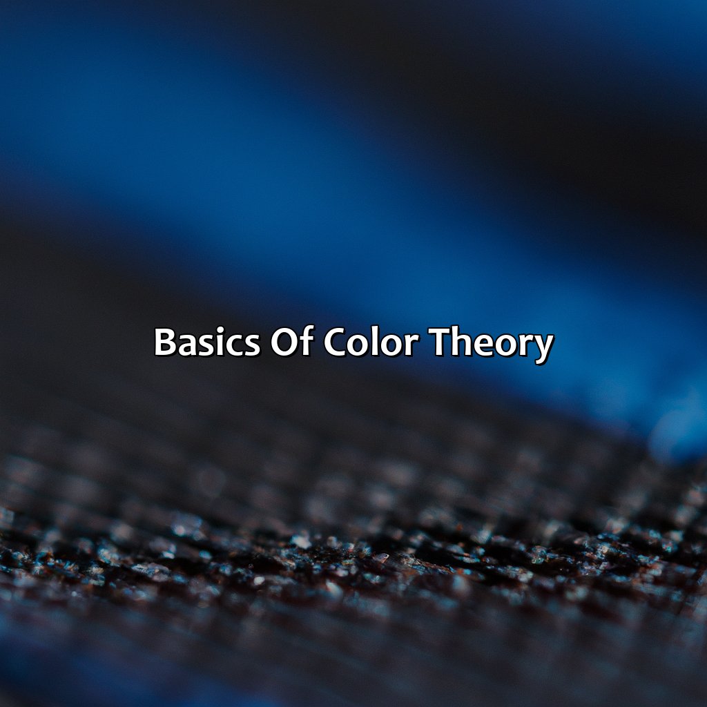 Basics Of Color Theory  - What Color Does Blue And Black Make, 