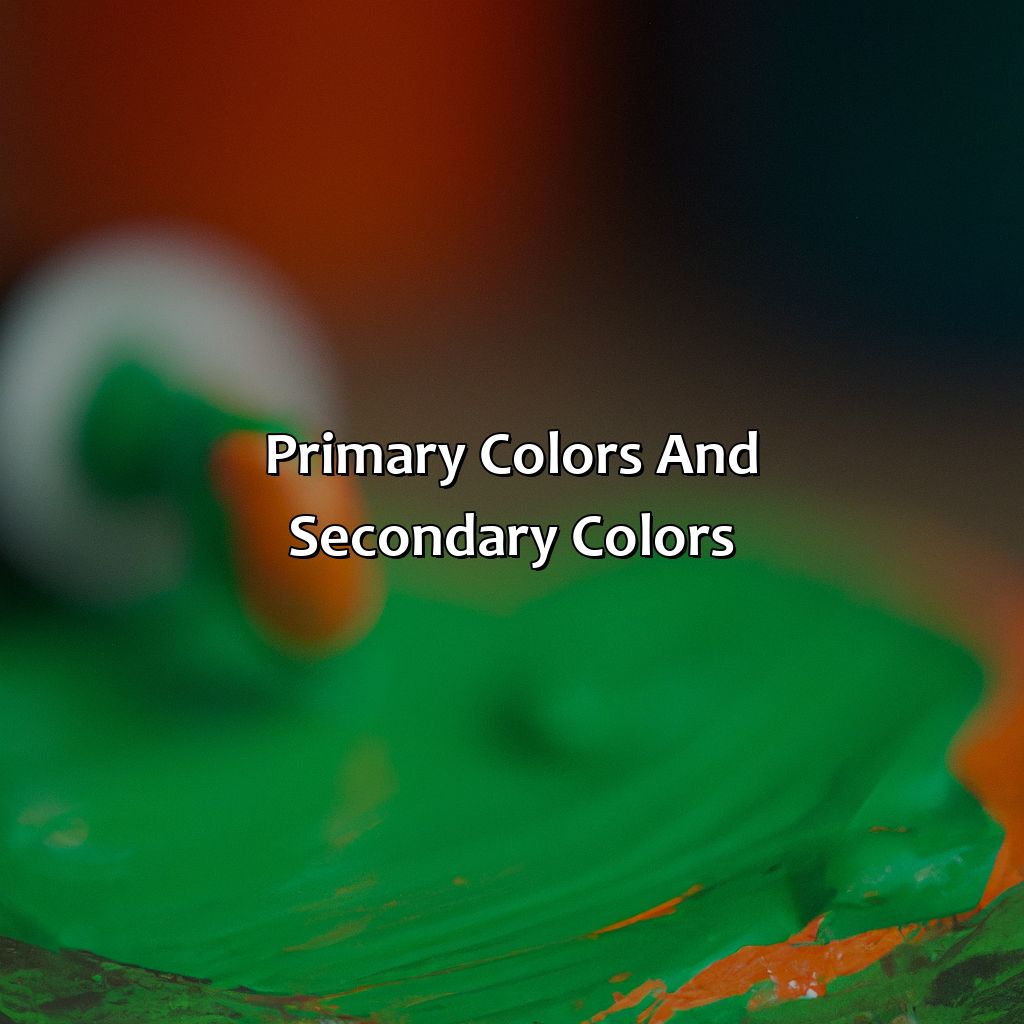 Primary Colors And Secondary Colors  - What Color Does Green And Orange Make, 
