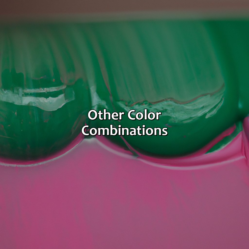 Other Color Combinations  - What Color Does Green And Pink Make, 