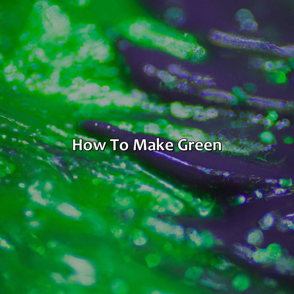 How To Make Green  - What Color Does Green And Purple Make, 