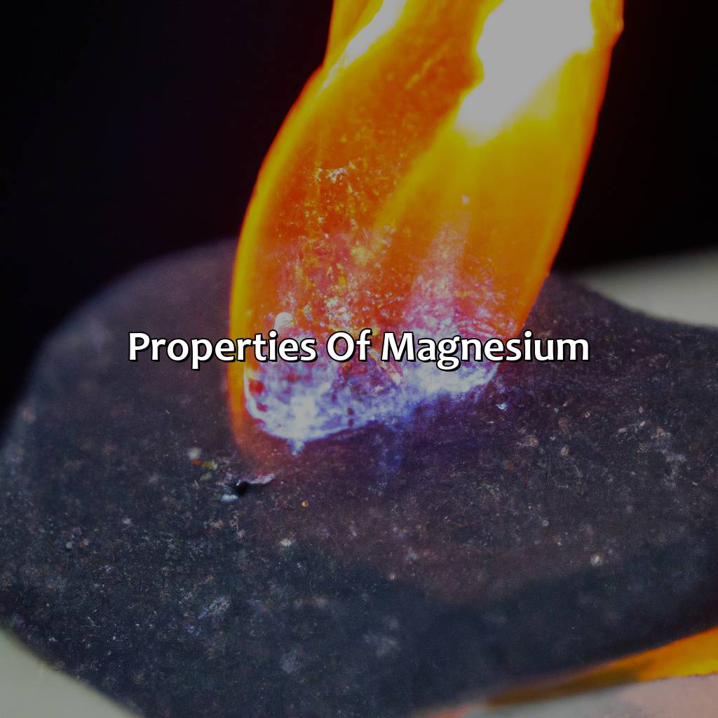 Properties Of Magnesium  - What Color Does Magnesium Burn, 