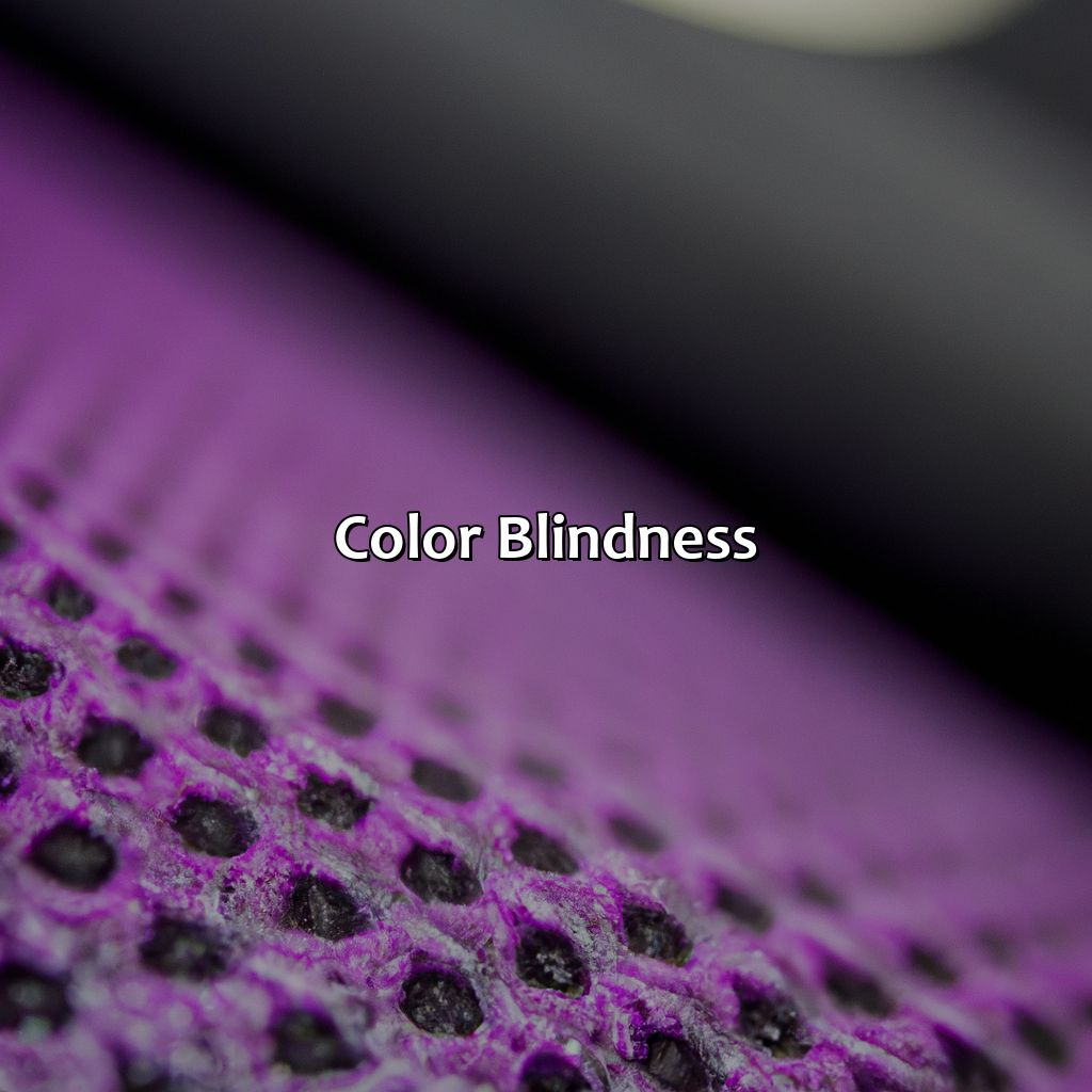Color Blindness  - What Color Does Purple And Black Make, 