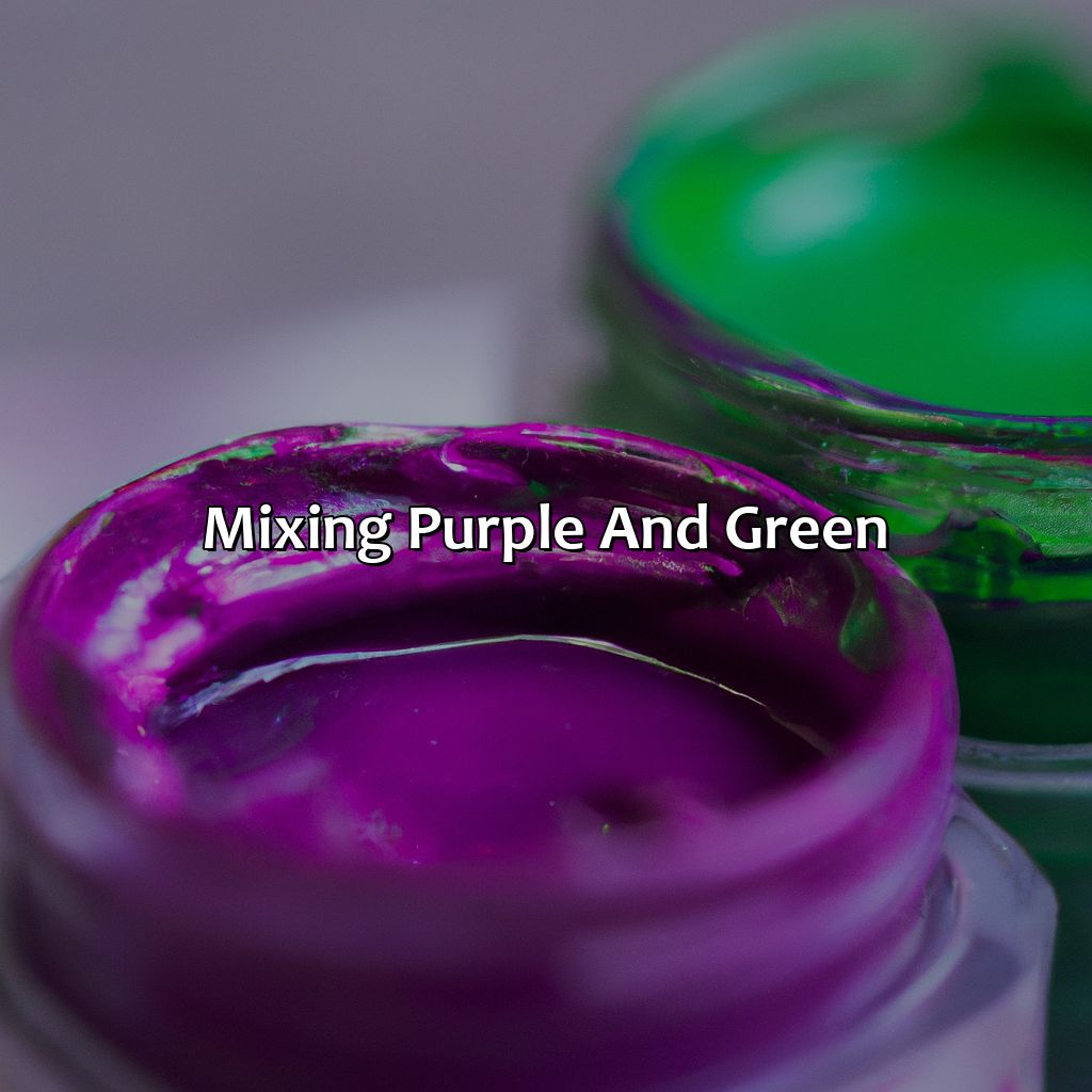 Mixing Purple And Green  - What Color Does Purple And Green Make, 