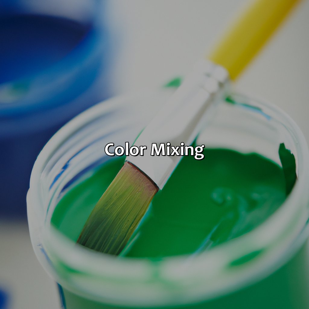 Color Mixing  - What Color Does Red Blue And Yellow Make, 