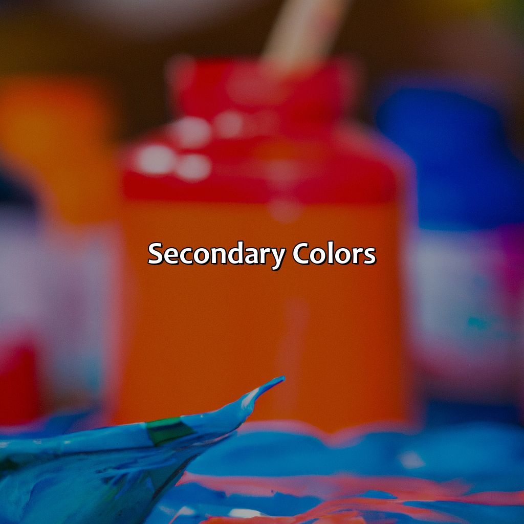 Secondary Colors  - What Color Does Red Blue And Yellow Make, 
