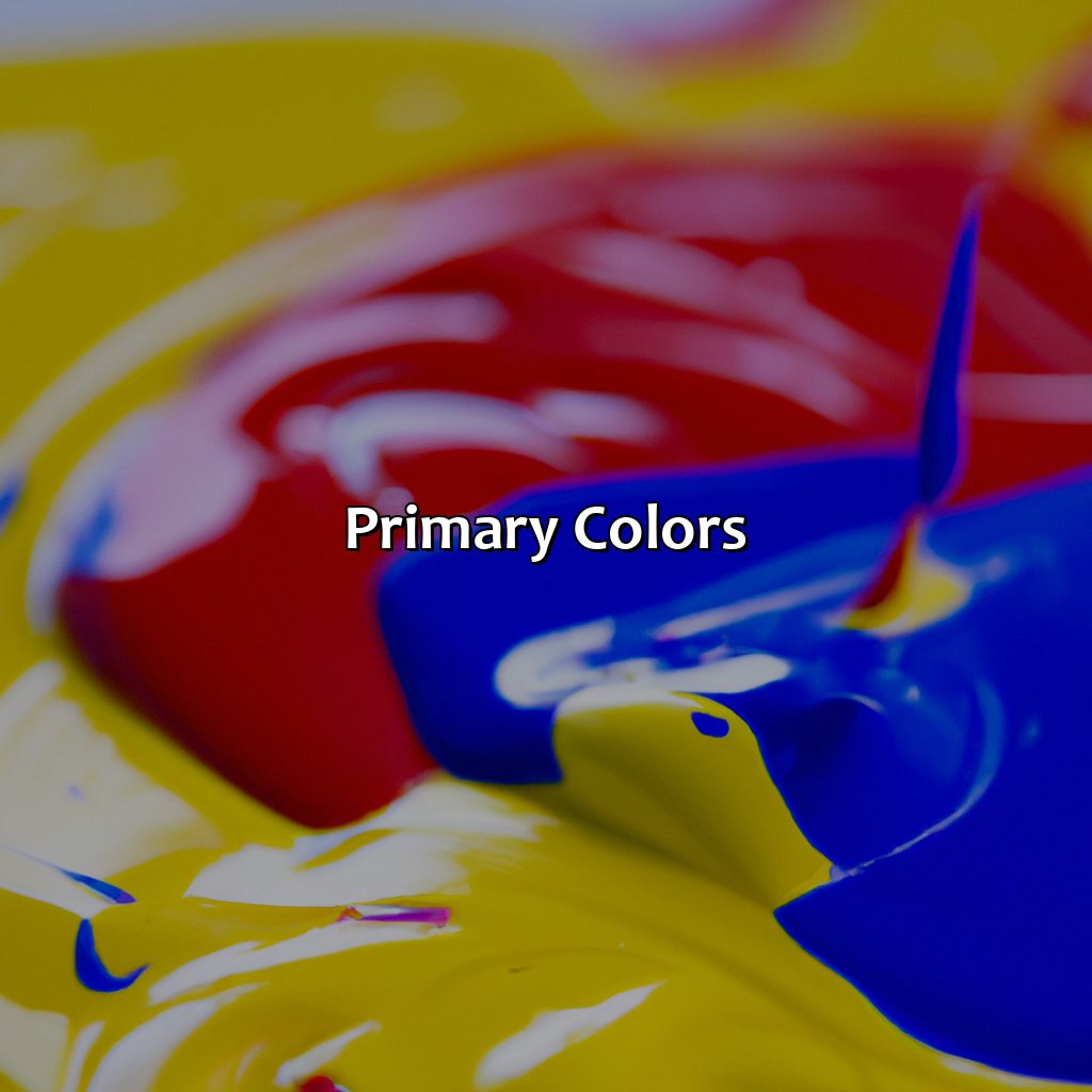 Primary Colors  - What Color Does Red Blue And Yellow Make, 