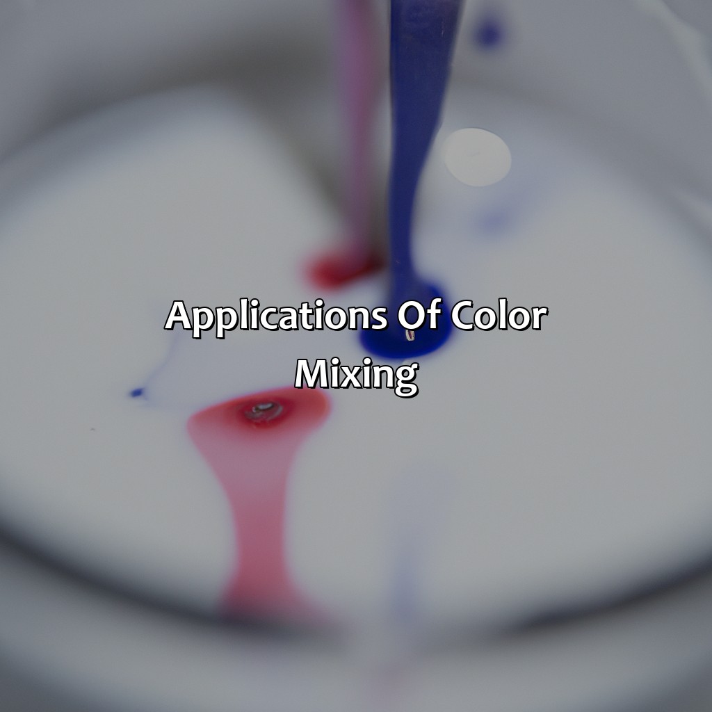 Applications Of Color Mixing  - What Color Does Red Blue And Yellow Make, 