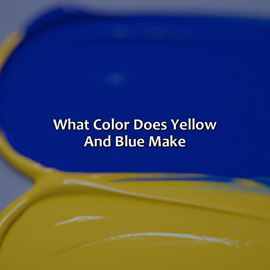 What Color Does Yellow And Blue Make?  - What Color Does Red Yellow And Blue Make, 