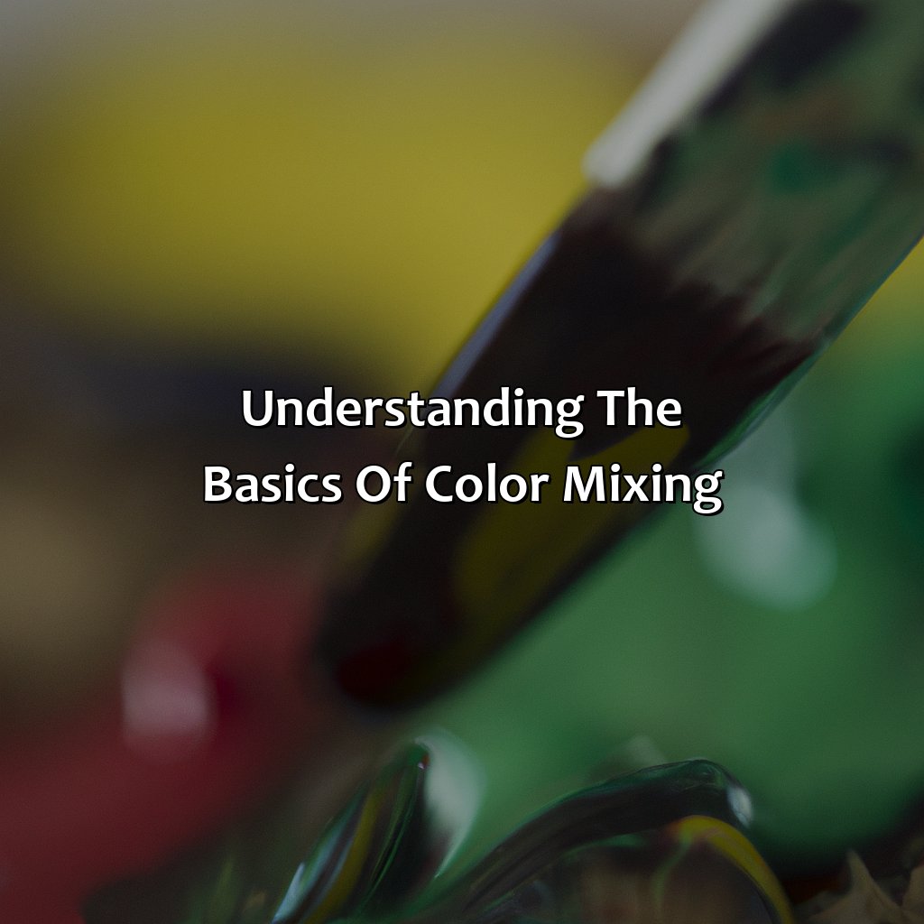 Understanding The Basics Of Color Mixing  - What Color Does Red Yellow And Blue Make, 