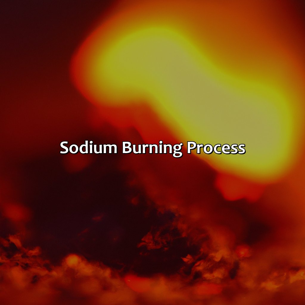 Sodium Burning Process  - What Color Does Sodium Burn, 
