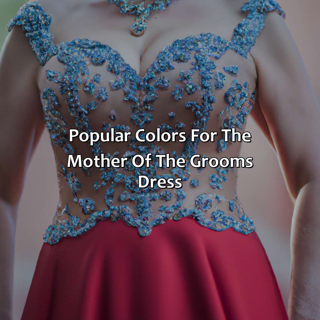 Popular Colors For The Mother Of The Groom