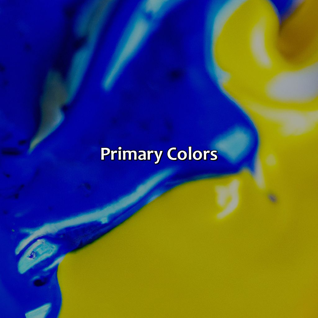 Primary Colors  - What Color Does Yellow And Blue Make, 
