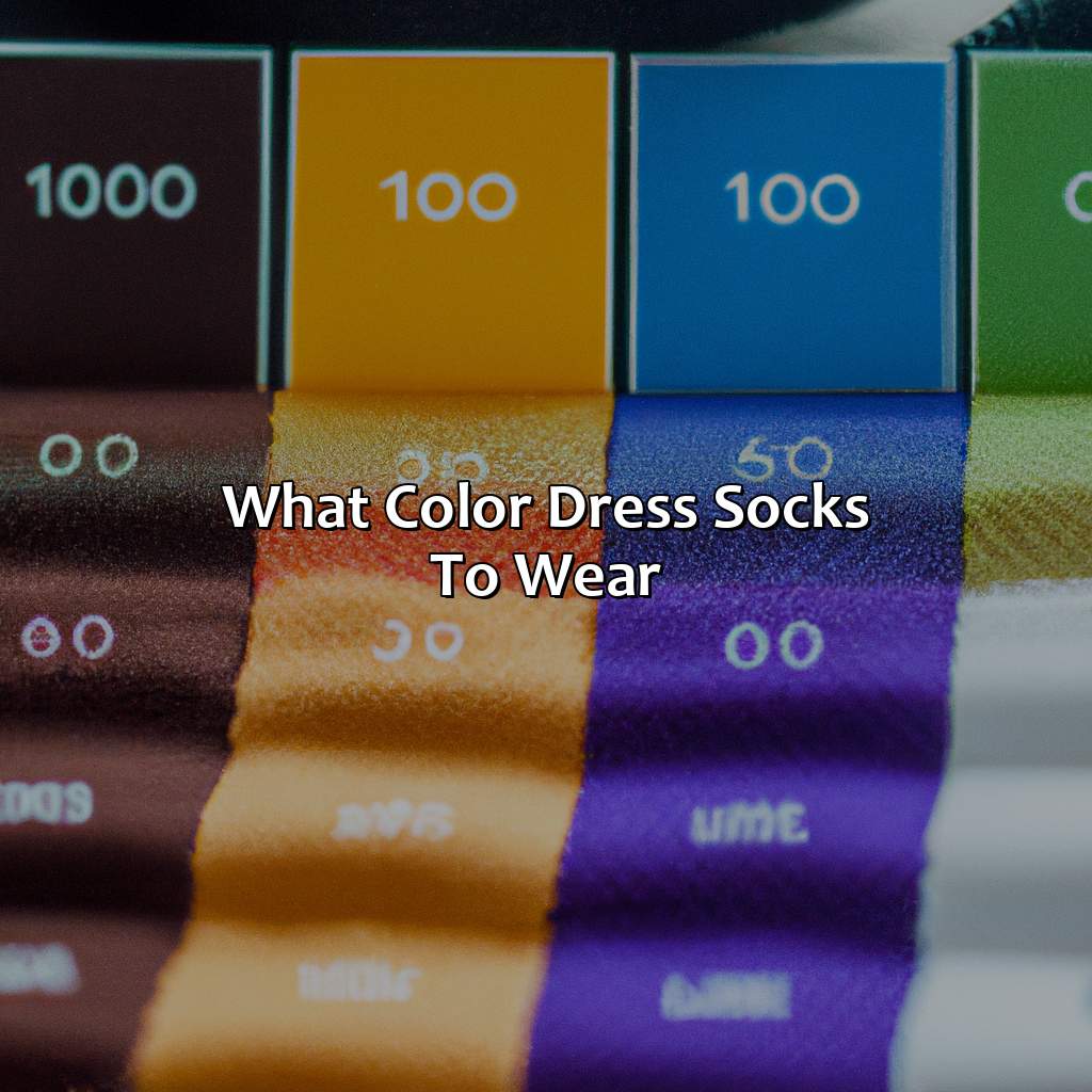 What Color Dress Socks To Wear - colorscombo.com