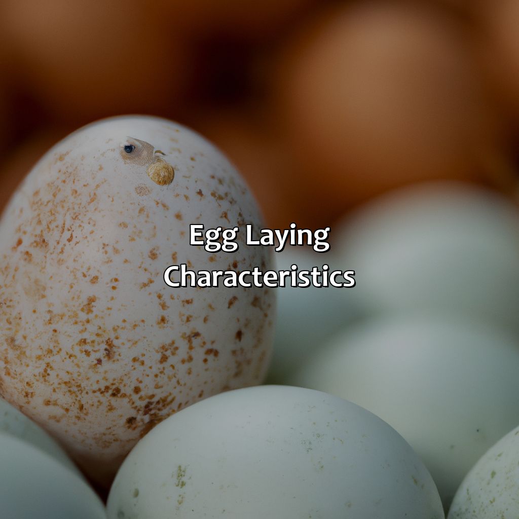 Egg Laying Characteristics  - What Color Eggs Do Speckled Sussex Lay, 