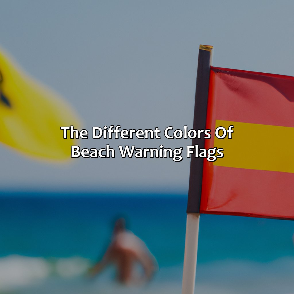 The Different Colors Of Beach Warning Flags  - What Color Flag Is At The Beach Today, 