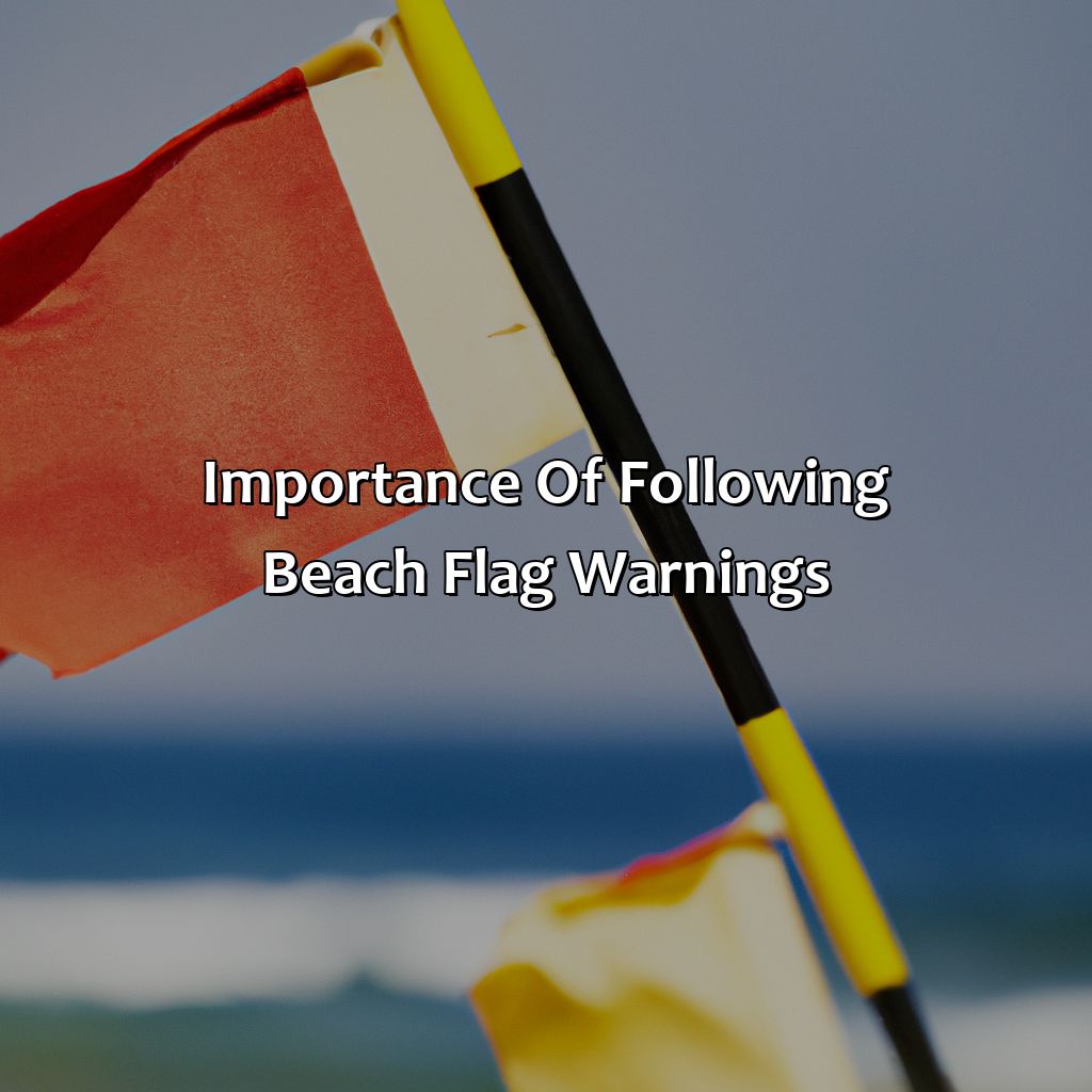 Importance Of Following Beach Flag Warnings  - What Color Flag Is Flying At Pensacola Beach Today, 
