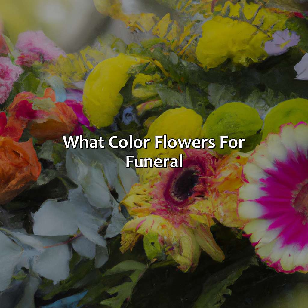 What Color Flowers For Funeral - colorscombo.com
