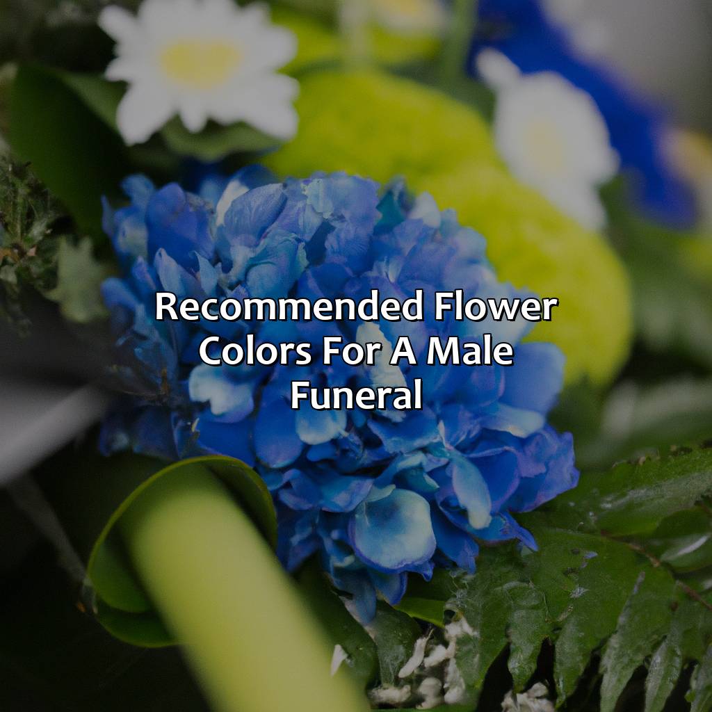 Recommended Flower Colors For A Male Funeral  - What Color Flowers For Male Funeral, 