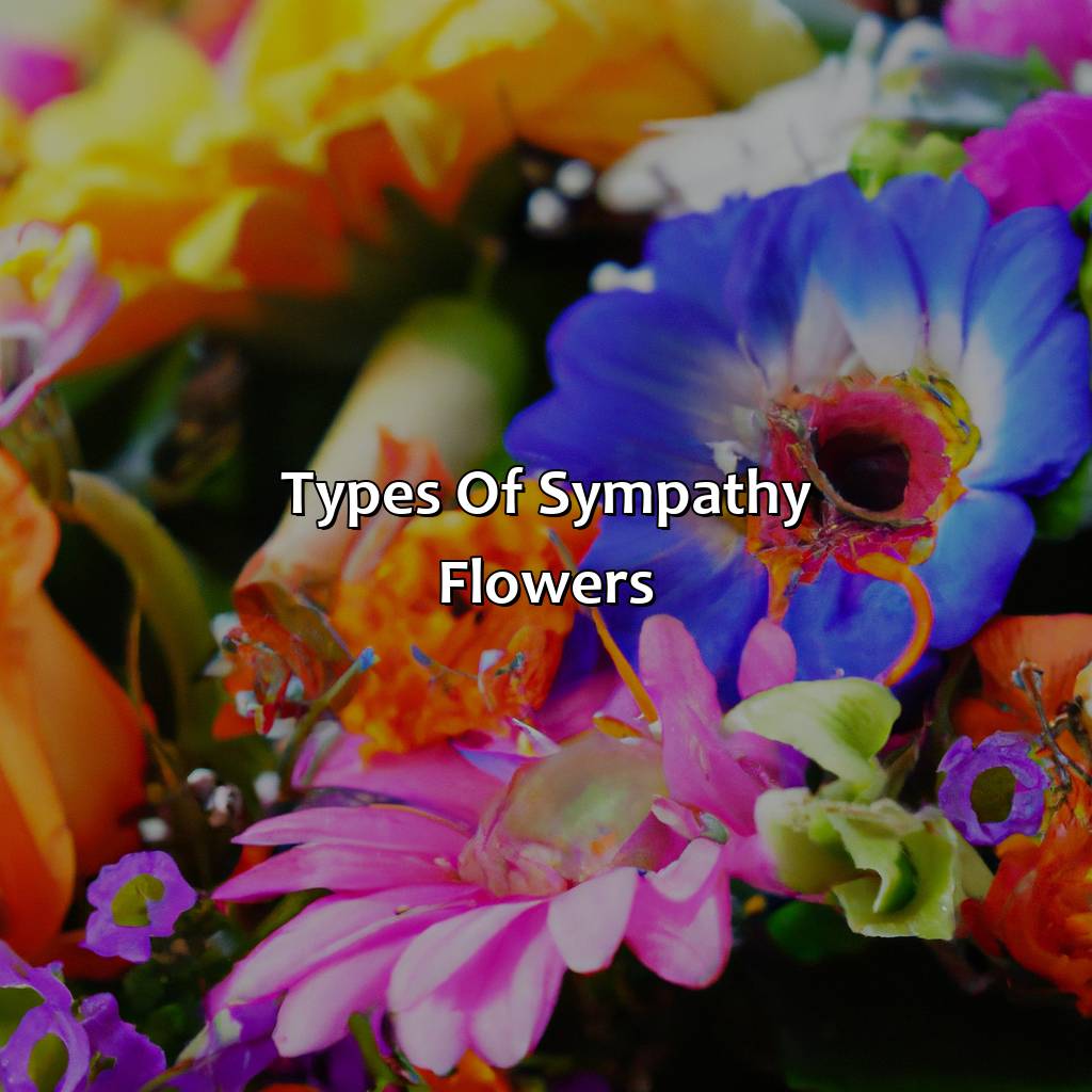 Types Of Sympathy Flowers  - What Color Flowers For Sympathy, 