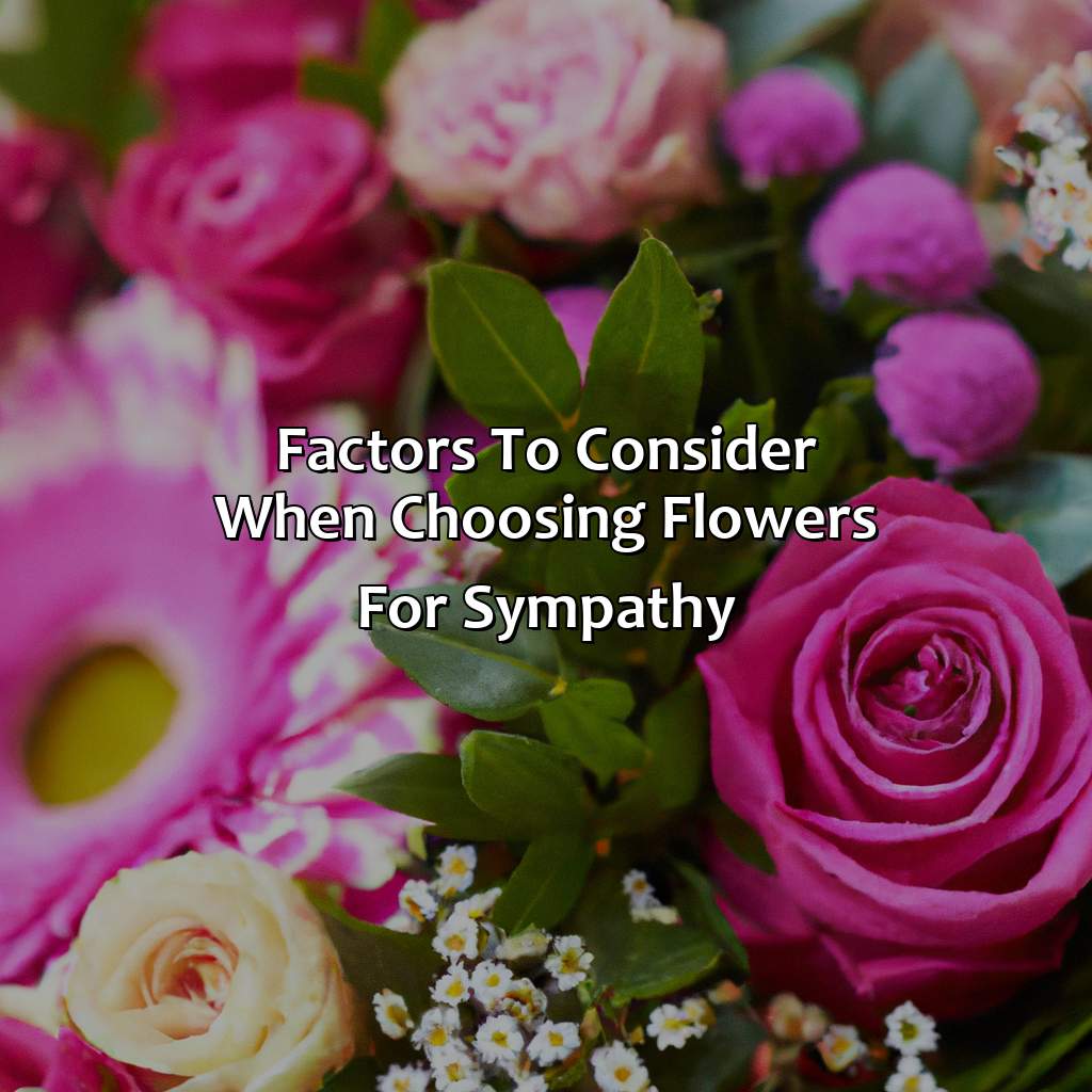 Factors To Consider When Choosing Flowers For Sympathy  - What Color Flowers For Sympathy, 