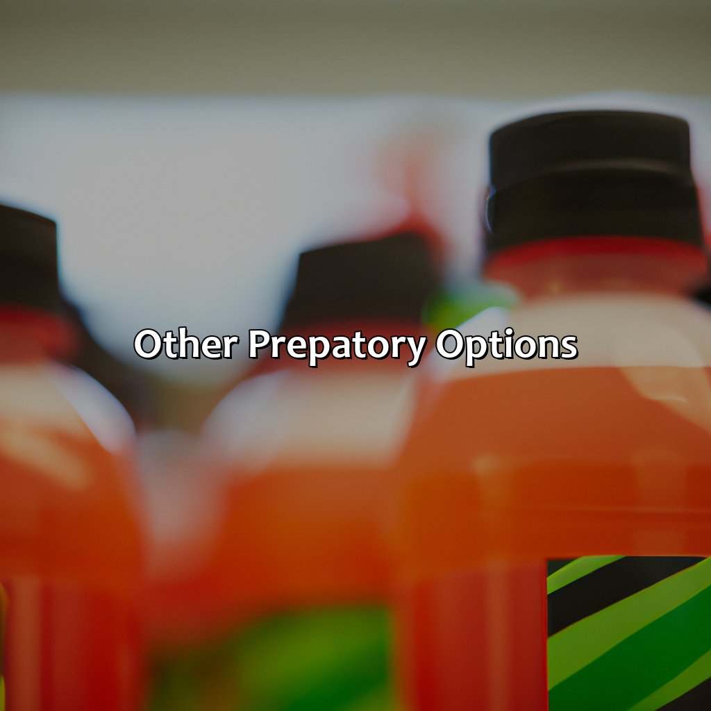 Other Prepatory Options  - What Color Gatorade Can You Drink Before A Colonoscopy, 