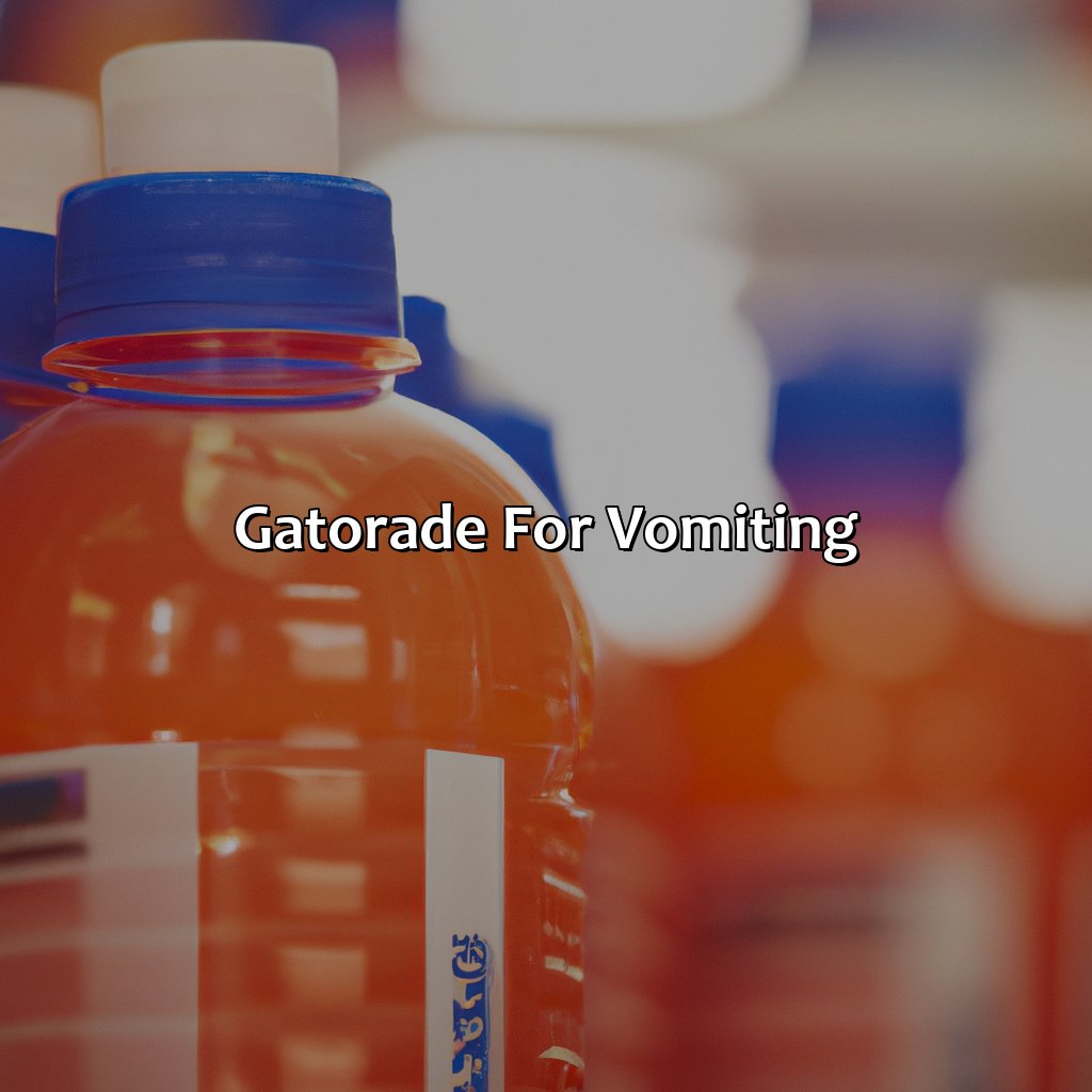 Gatorade For Vomiting  - What Color Gatorade To Drink When Vomiting, 