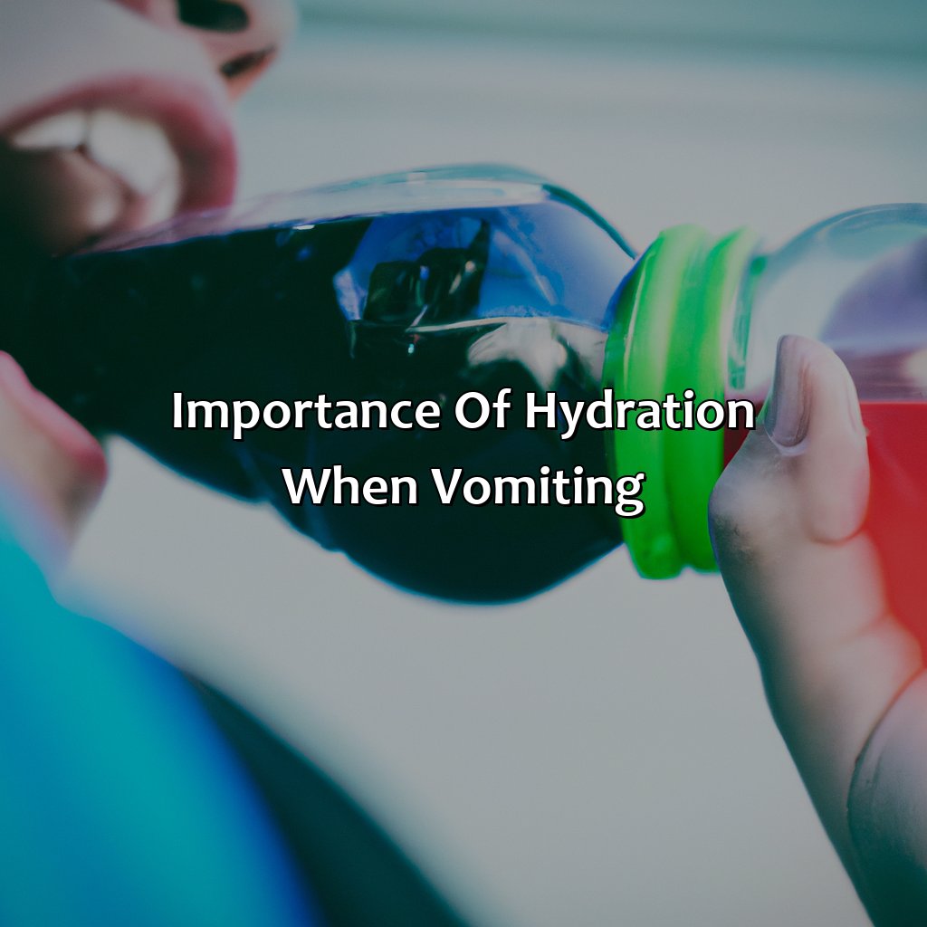 Importance Of Hydration When Vomiting  - What Color Gatorade To Drink When Vomiting, 