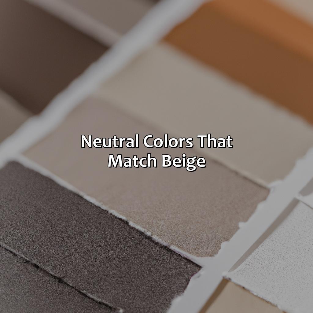 Neutral Colors That Match Beige  - What Color Goes Best With Beige, 