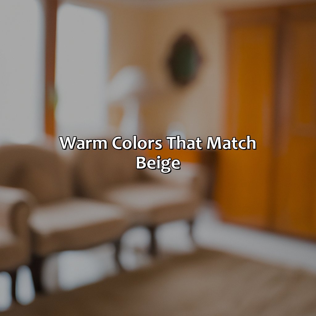 Warm Colors That Match Beige  - What Color Goes Best With Beige, 