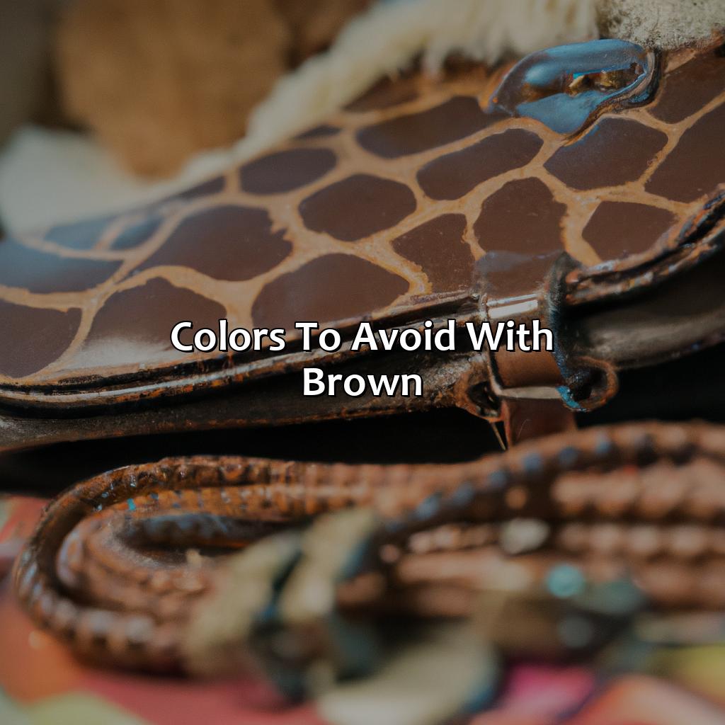 Colors To Avoid With Brown  - What Color Goes Best With Brown, 