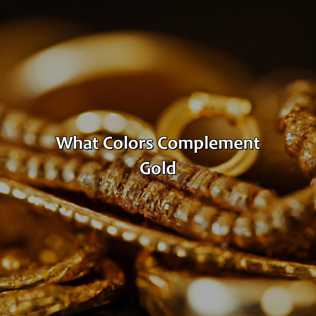 What Color Goes Best With Gold - colorscombo.com