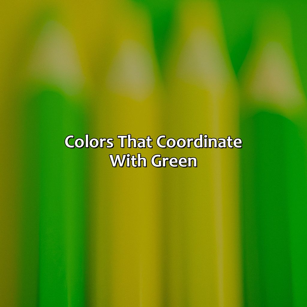 Colors That Coordinate With Green  - What Color Goes Best With Green, 