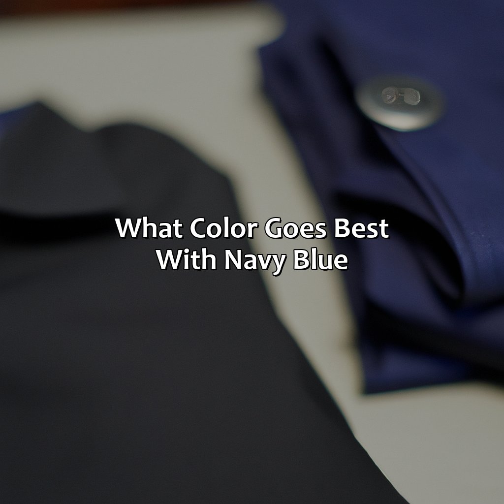 What Color Goes Best With Navy Blue - colorscombo.com