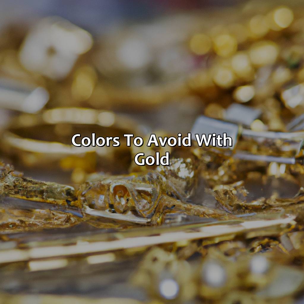 Colors To Avoid With Gold  - What Color Goes Good With Gold, 