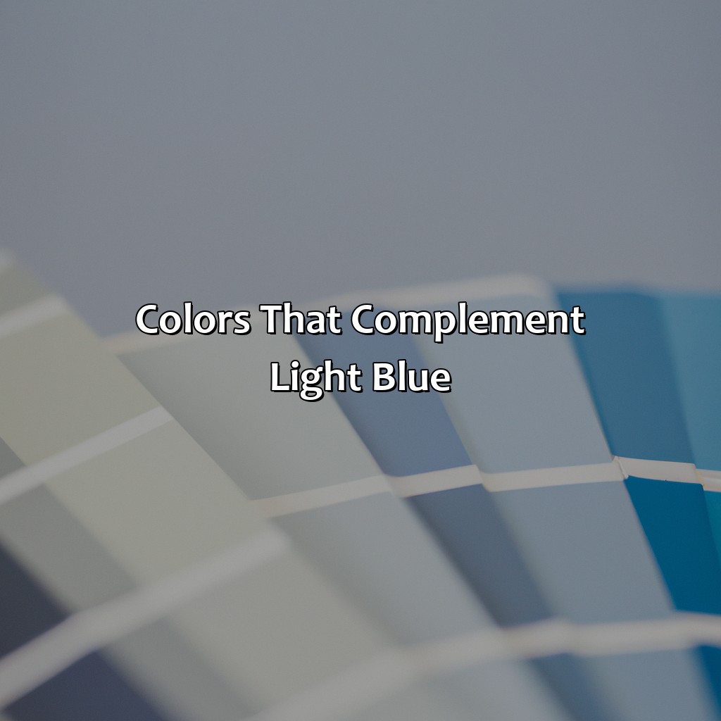 Colors That Complement Light Blue  - What Color Goes Good With Light Blue, 