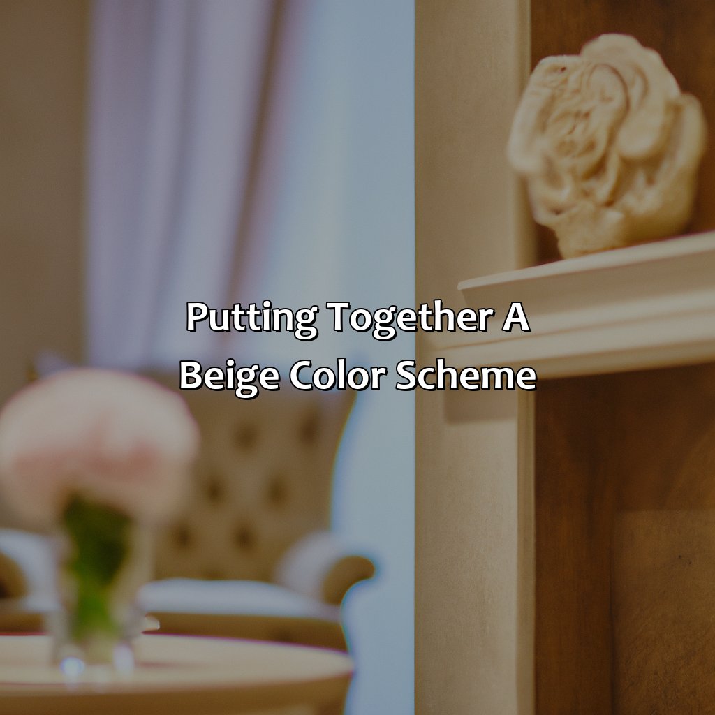 Putting Together A Beige Color Scheme  - What Color Goes Well With Beige, 