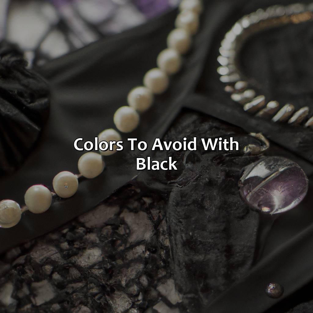 Colors To Avoid With Black  - What Color Goes Well With Black, 